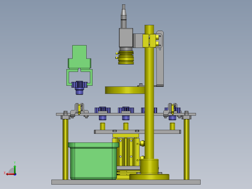 提升转移机构后视缩略图