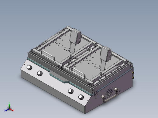 Node Power Board 测试夹具正等轴测缩略图