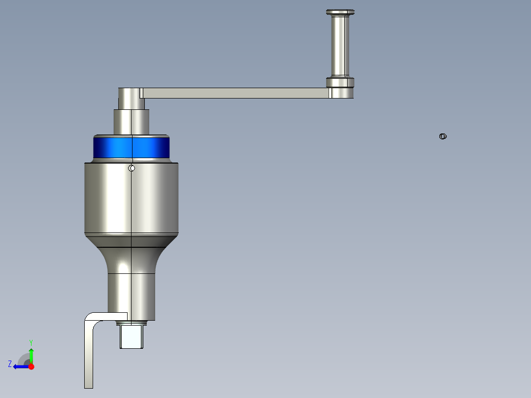 汽车卸胎器的设计与仿真右视图