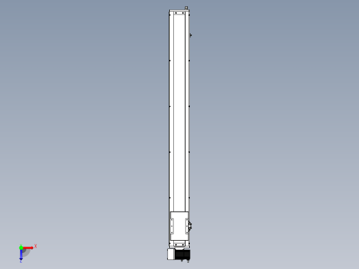 Toyo东佑达直线模组-ECB14-1250-LU俯视缩略图