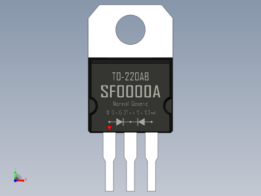 二极管-TO-220AB_Normal_Generic_rev1.1前视缩略图
