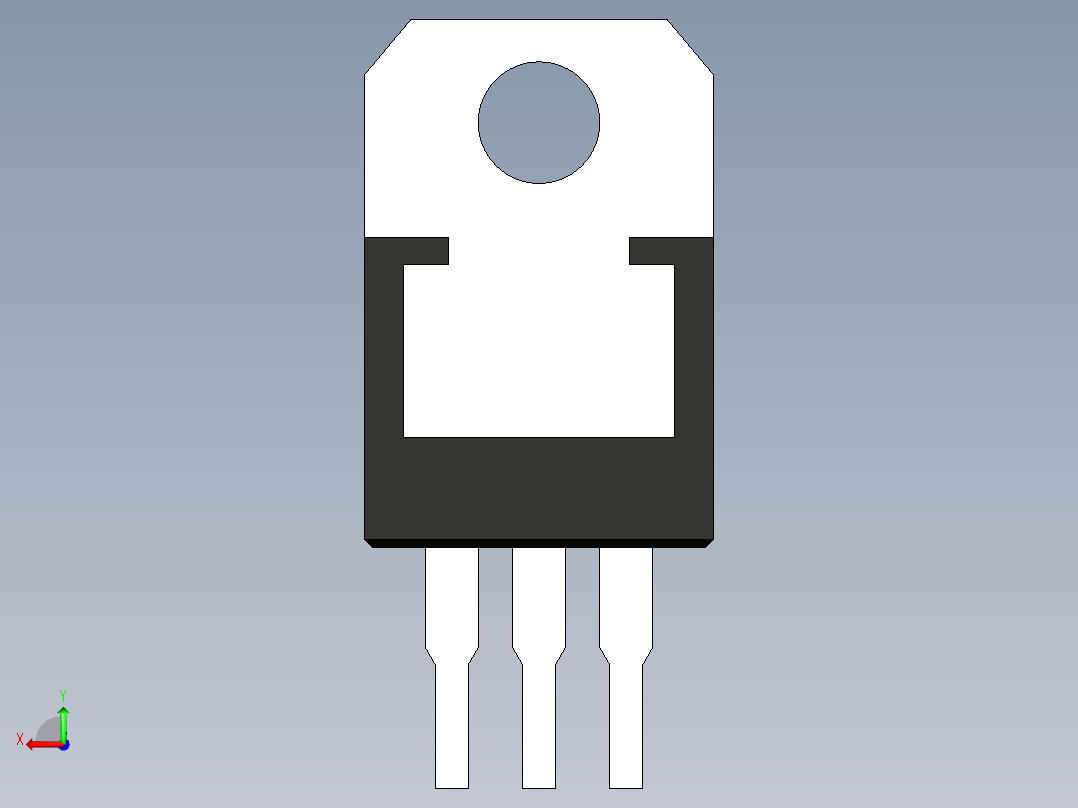 二极管-TO-220AB_Normal_Generic_rev1.1后视图