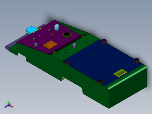 超低型潜伏式差速AGV小车