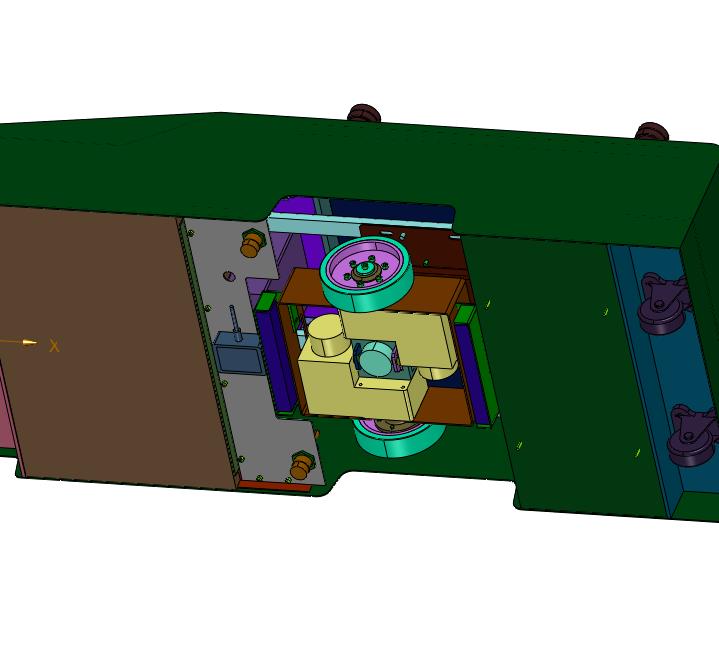 超低型潜伏式差速AGV小车