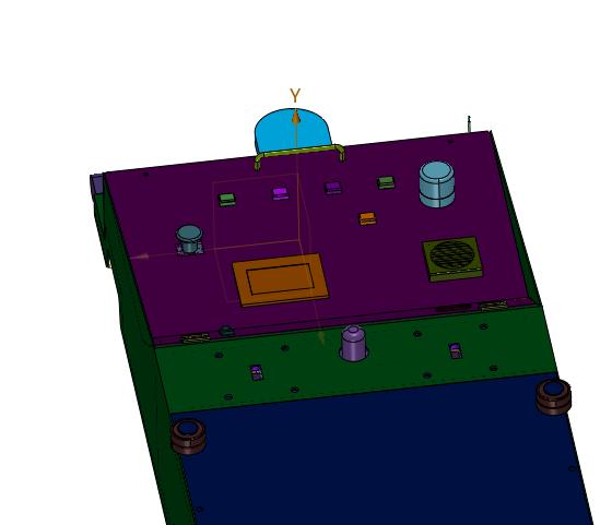 超低型潜伏式差速AGV小车