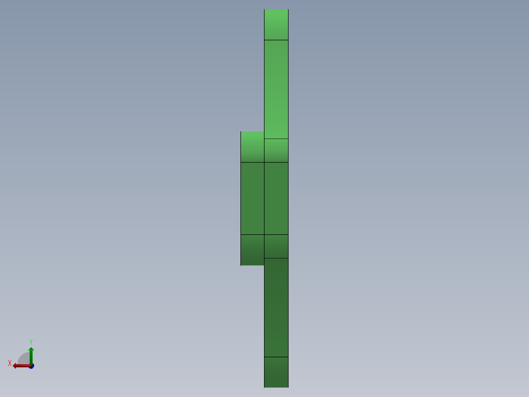 SW建模练习题-exercise 139后视图