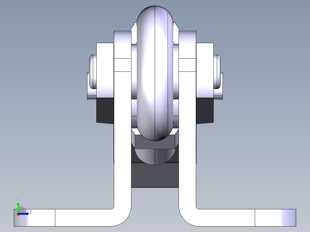 德克斯TUNKERS气缸数模T3-30左视图