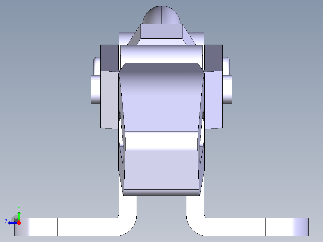 德克斯TUNKERS气缸数模T3-30右视图