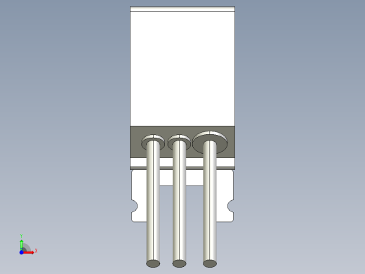 基恩士LS-7010M_kc图纸模型前视缩略图