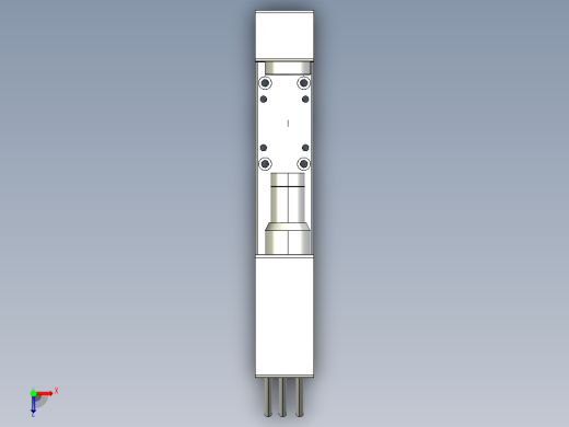 基恩士LS-7010M_kc图纸模型俯视缩略图