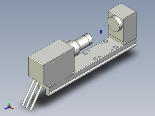 基恩士LS-7010M_kc图纸模型正等轴测缩略图