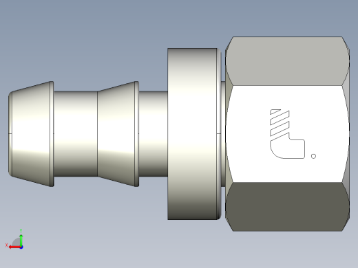 软管与硬管连接用工业通用接头0132_10_60后视缩略图