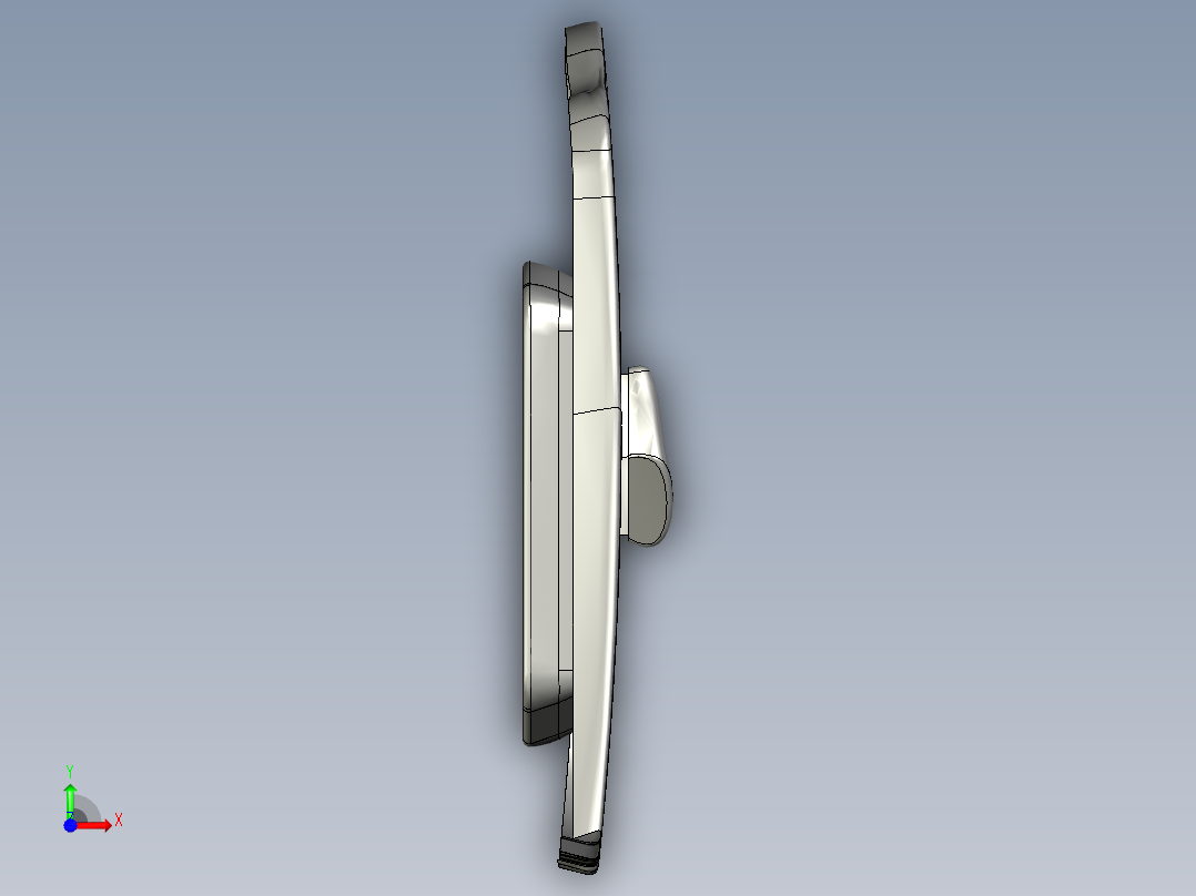 车门内饰--stp前视图