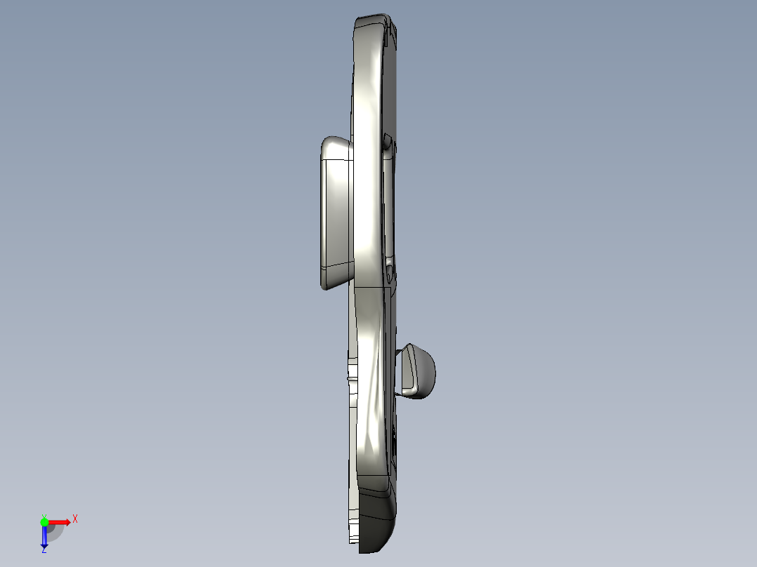 车门内饰--stp俯视图