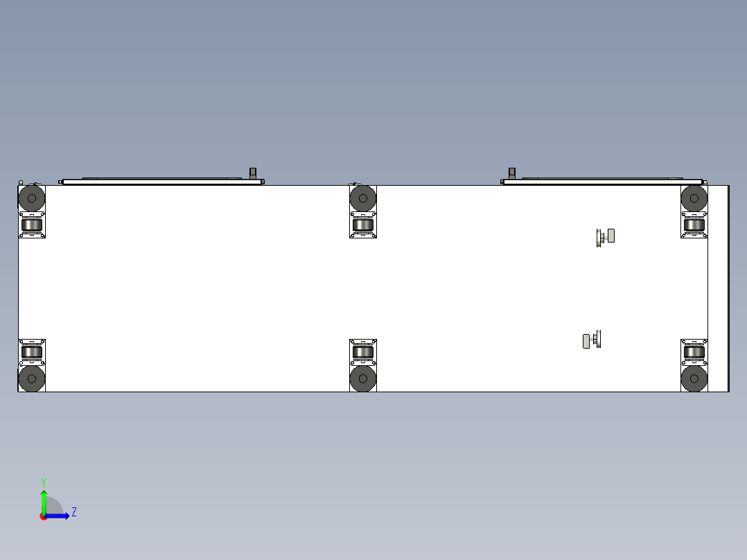 环形料仓左视图