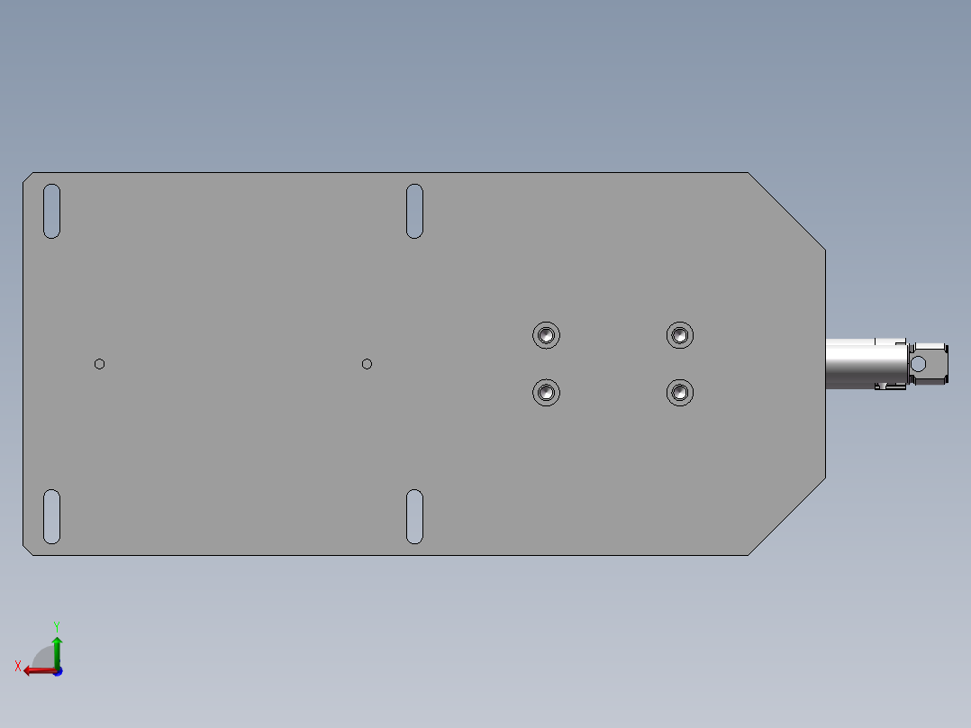 凹凸印刷设备后视图