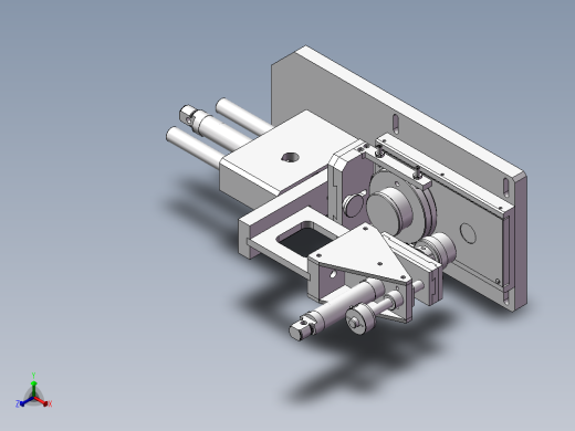 凹凸印刷设备正等轴测缩略图