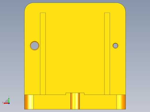 支座钻孔夹具（CAD图+UG三维）后视缩略图