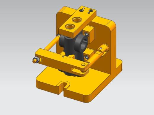 支座钻孔夹具（CAD图+UG三维）缩略图