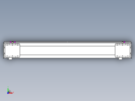 威洛博LC系列3d模型模组2LC22H2Y-S1300前视缩略图