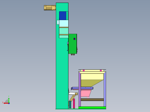 往复提升式螺丝排列机后视缩略图