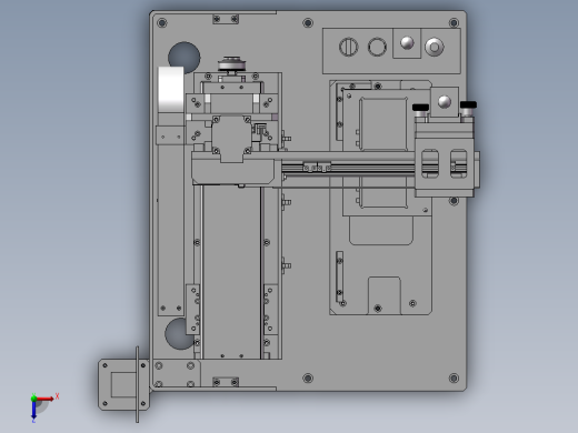 单轴喷码机俯视缩略图