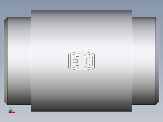 卡套式工业通用硬管接头EO_Weld_bulkhead_fitting_ESV42LX前视缩略图
