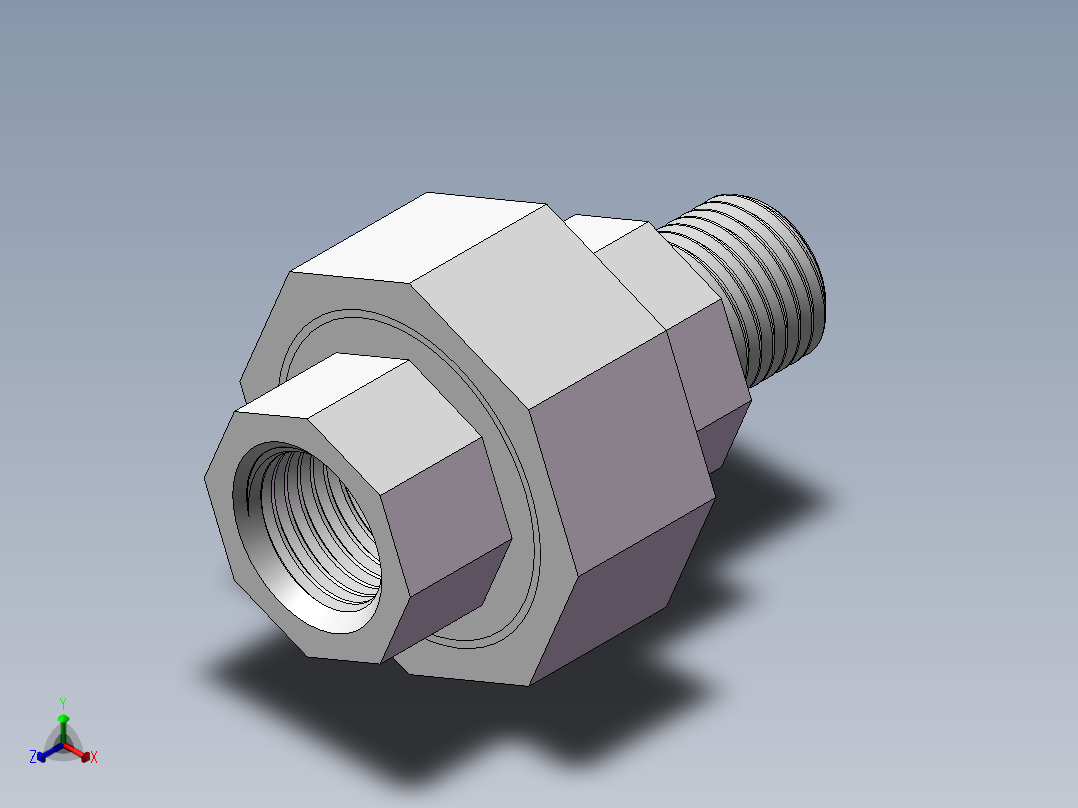 活接-等径内外丝直通 DN8