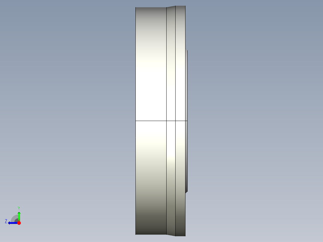 KOSMEKVSB060-C多系列多零件图纸模型多系列多零件图纸模型右视图