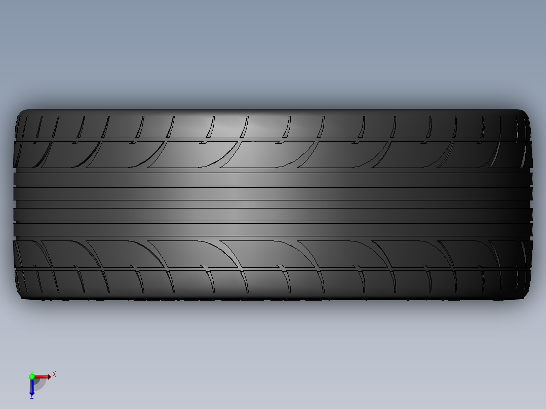 奥迪前轮组件俯视图