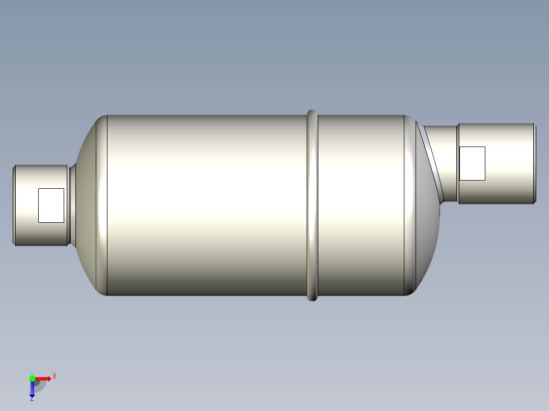 带浮子式AD-SS的自动冷凝水疏水阀俯视图