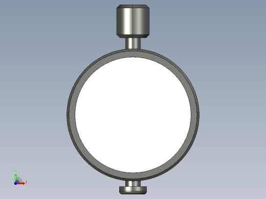 基恩士CA-LS4_kc图纸模型前视缩略图