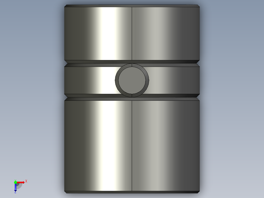 基恩士CA-LS4_kc图纸模型俯视图