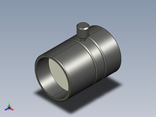 基恩士CA-LS4_kc图纸模型正等轴测缩略图