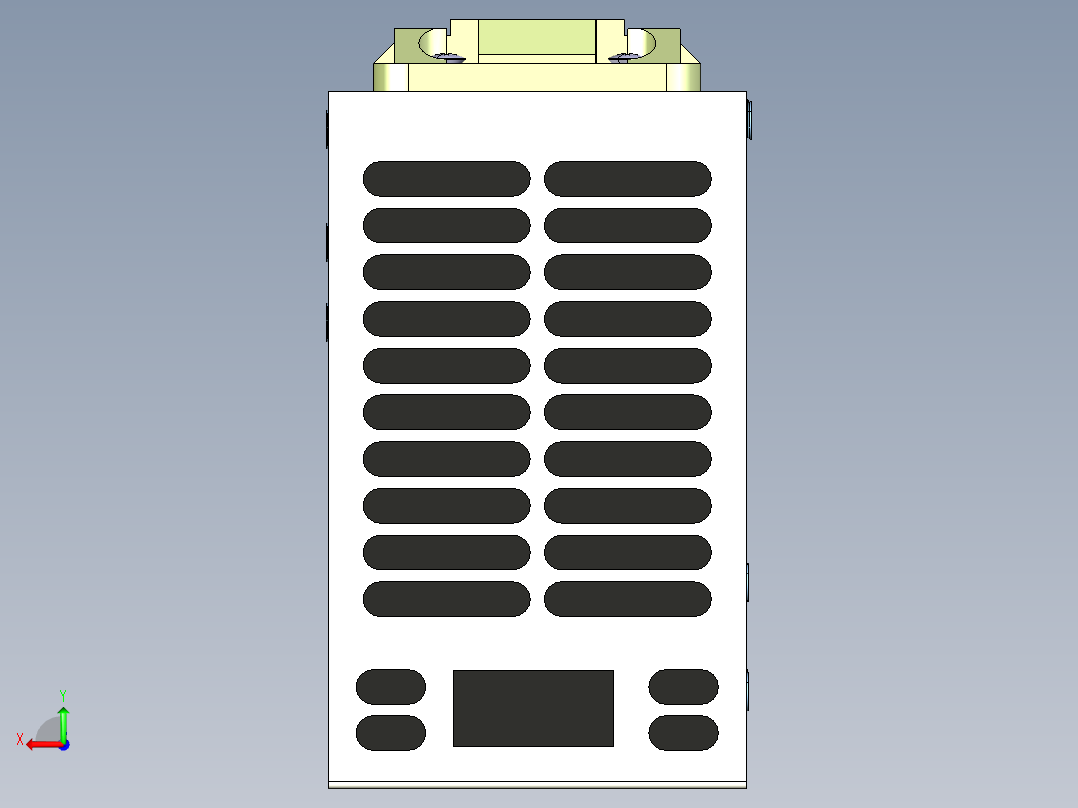 电源240瓦24伏10A后视图