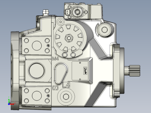 H1-P-100-L-BN液压泵前视缩略图