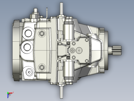 H1-P-100-L-BN液压泵俯视缩略图