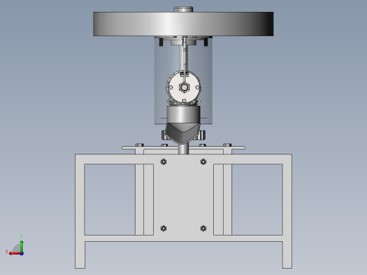 JX456-苹果自动去皮机机械设计-三维仿真视频后视缩略图