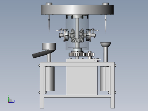 JX456-苹果自动去皮机机械设计-三维仿真视频左视缩略图
