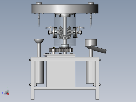 JX456-苹果自动去皮机机械设计-三维仿真视频右视缩略图