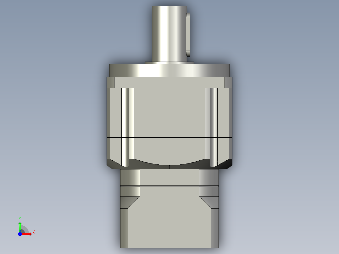 斜齿PGH115T-L2 19-80-100-M6.STEP前视图
