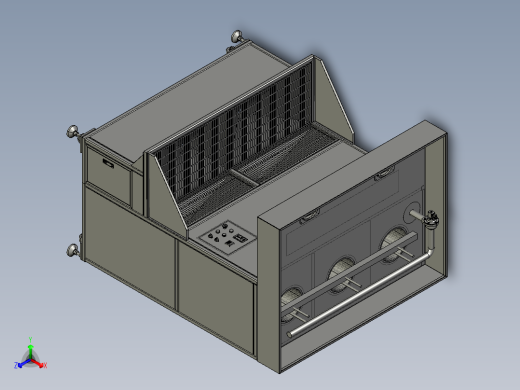 除尘柜 打磨除尘工作台