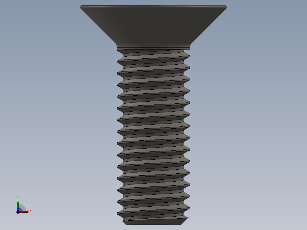 Screw_ISO_10642_M5x15_A2.SLDPRT前视图