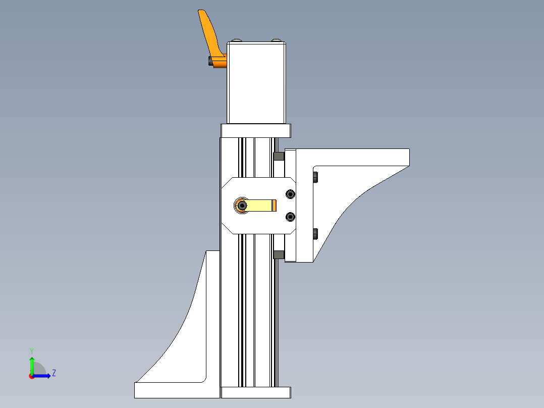 高度调节机构模型 531079左视图