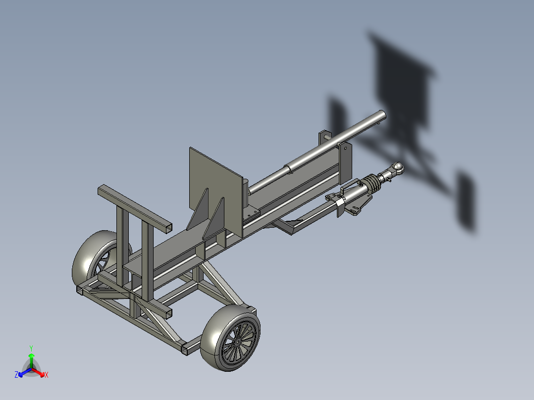 B2004580-木材劈木机