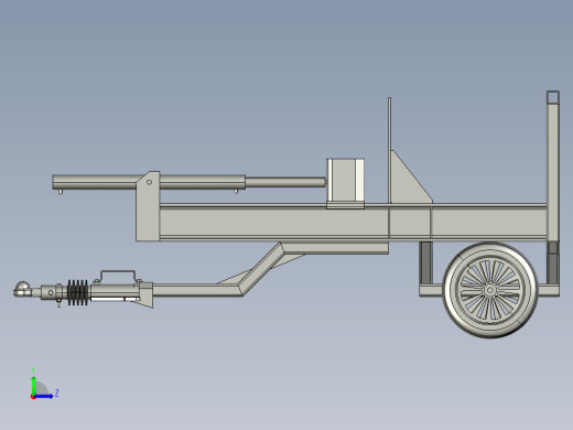 B2004580-木材劈木机左视缩略图