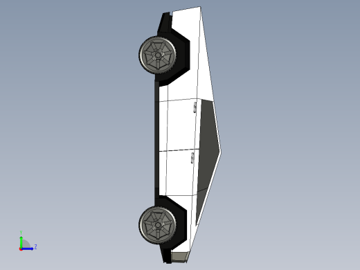 A2004944-特斯拉 Cybertruck（高细节）左视缩略图