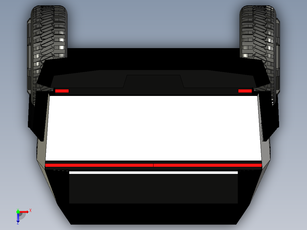 A2004944-特斯拉 Cybertruck（高细节）俯视图