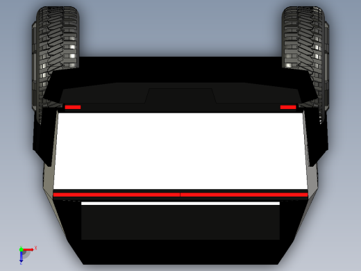 A2004944-特斯拉 Cybertruck（高细节）俯视缩略图