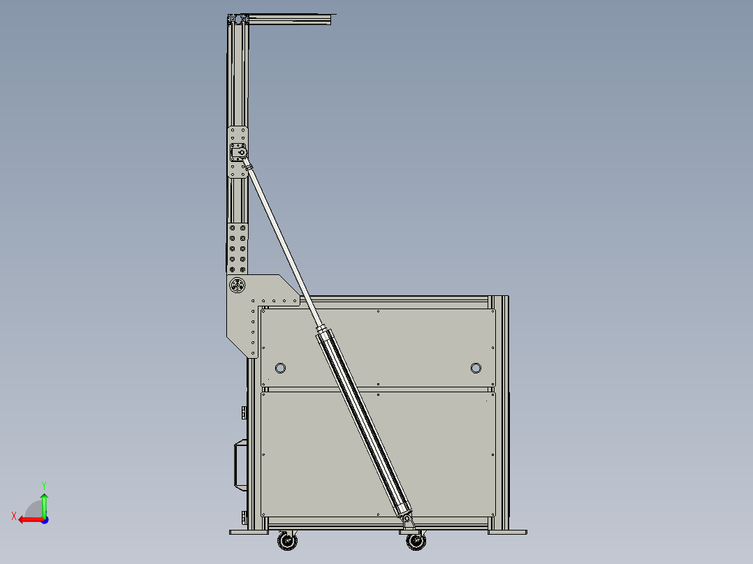 齿轮轴&amp;齿轮机加吹扫工位后视图